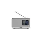 image produit Panasonic RF-D15EG-K, Radio Numérique Portable Dab+/FM, Bluetooth, Écran LCD TFT 2,4", Haut-Parleur 3W 5cm, 4 Boutons de Présélection, Alimentation Piles et Secteur, Veille, Alarme, Horloge, Noir.