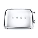 image produit Smeg TSF02SSEU Grille-pain, Métal, Chrome