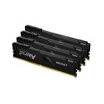 image produit Kingston FURY Beast 128GB (4x32GB) 3600MHz DDR4 CL18 Mémoire Kit pour PC Kit de 4 KF436C18BBK4/128